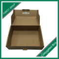 Glossy Corrugated Cardboard Shoe Box